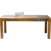 Vivid Screen Contemporary Mango Wood Dining Table 1.8m 6-8 seater
